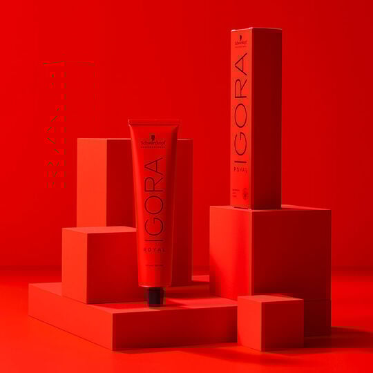 Coloration permanente Igora Royal 5-7 ch&acirc;tain clair cuivr&eacute;