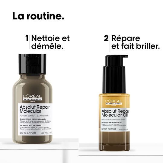 Mini kit r&eacute;paration & brillance Absolut Repair Molecular