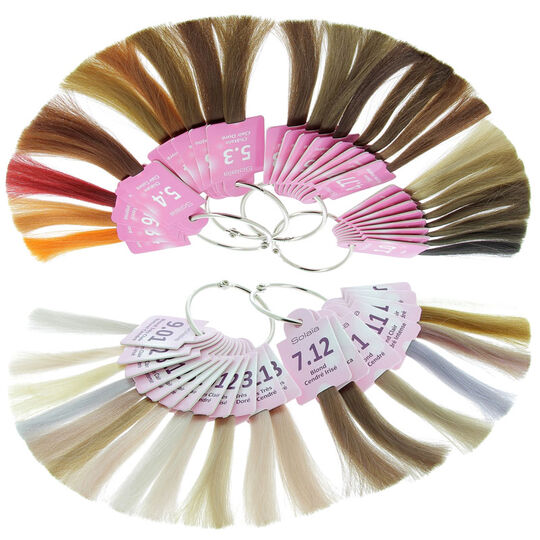 Nuancier colorations Sola&iuml;a