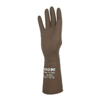 Gants latex 6.5