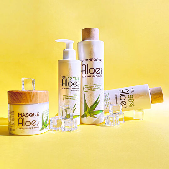 Gel aloe vera visage et corps