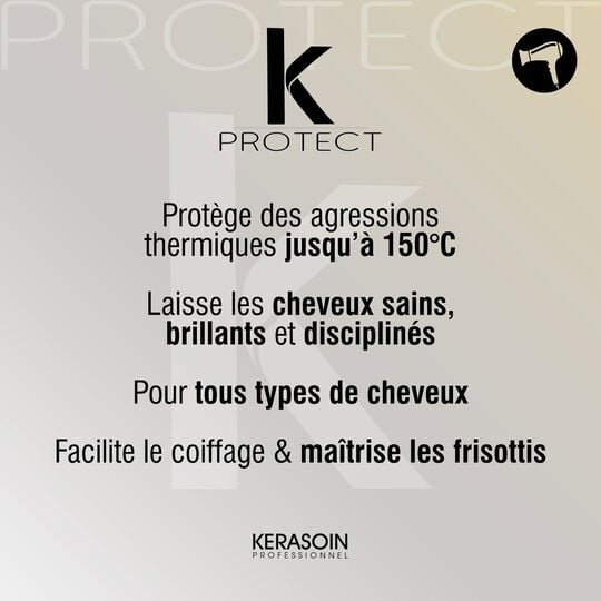 Thermo-protecteur &agrave; la k&eacute;ratine pour s&egrave;che-cheveux K Protect