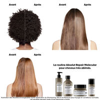Duo recharge Absolut Repair Molecular + shampooing 500 ml