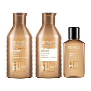 Le rituel hydratant cheveux secs et r&ecirc;ches All Soft