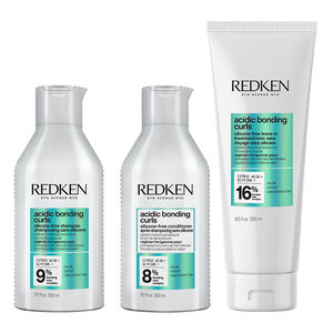 Rituel r&eacute;parateur cheveux boucl&eacute;s Acidic Bonding Curls