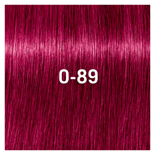 Coloration demi-permanente Igora Vibrance 0-89 booster rouge violet