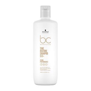 Shampooing pour cheveux matures et fragilis&eacute;s BC Time Restore 1000 ml