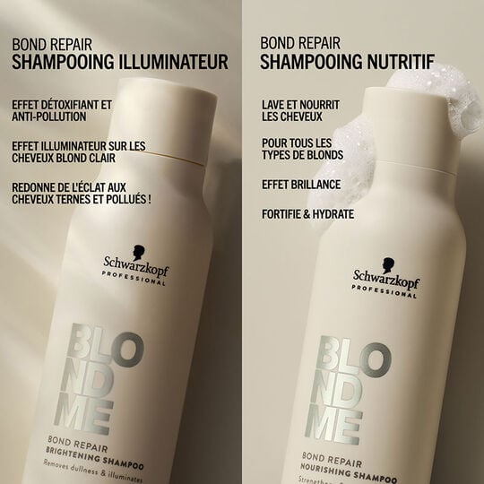 Shampooing nutritif Blondme Bond Repair