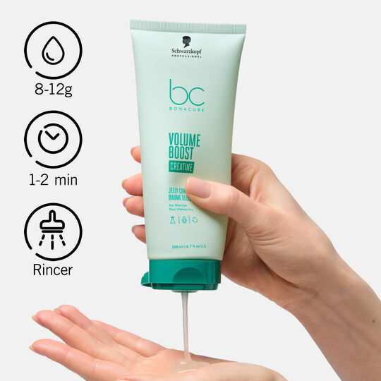 Baume-gel&eacute;e l&eacute;ger pour cheveux fins BC Volume Boost