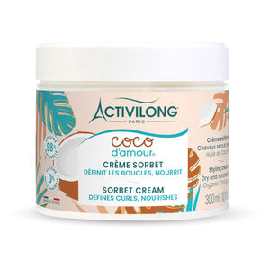 Cr&egrave;me sorbet cheveux secs et textur&eacute;s Coco d'amour