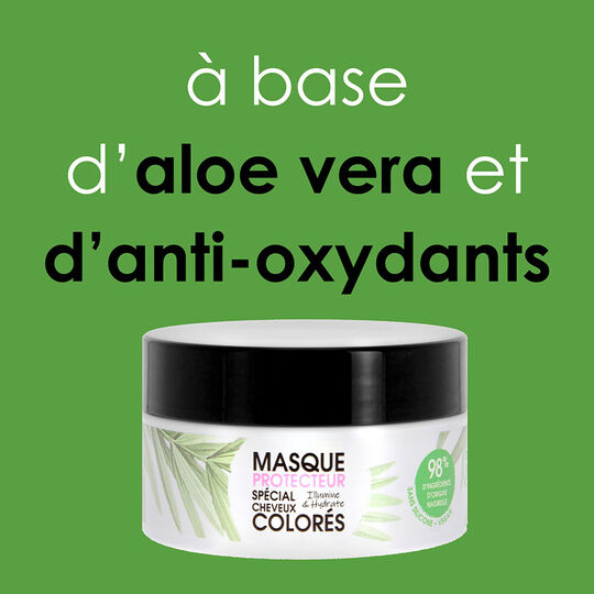 Masque protecteur cheveux colorés Gamme Nature