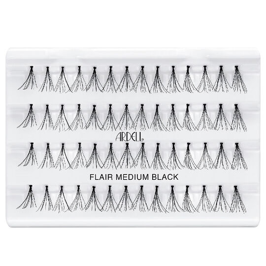 Faux-cils individuels en touffes m&eacute;dium