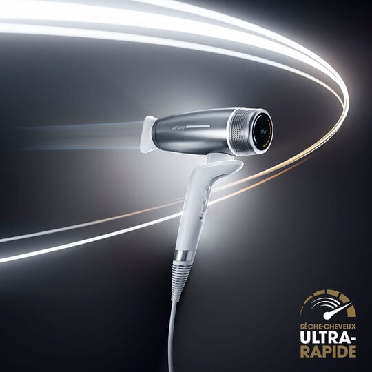 S&egrave;che-cheveux Speed blanc