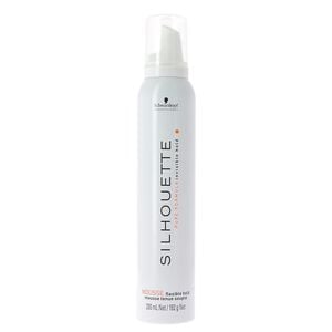 Mousse tenue souple Silhouette Flexible Hold 200ml,  Mousse tenue souple Silhouette Flexible Hold 200ml