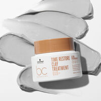 Masque argile renfor&ccedil;ateur cheveux matures et fragilis&eacute;s BC Time Restore 200 ml