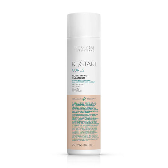 Shampooing nutritif cheveux boucl&eacute;s et fris&eacute;s Restart Curls