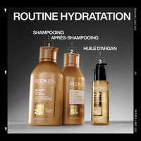Routine hydratante cheveux secs et r&ecirc;ches All Soft