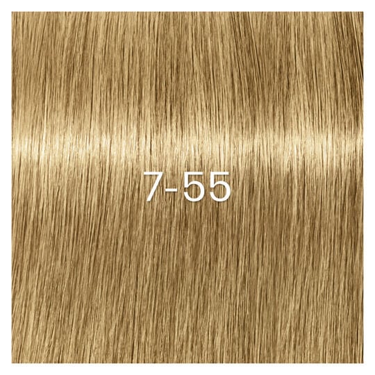 Coloration Igora Zero Amm 7-55 blond dor&eacute; extra
