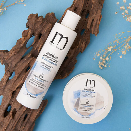 Shampooing antipelliculaire pellicules s&egrave;ches et grasses