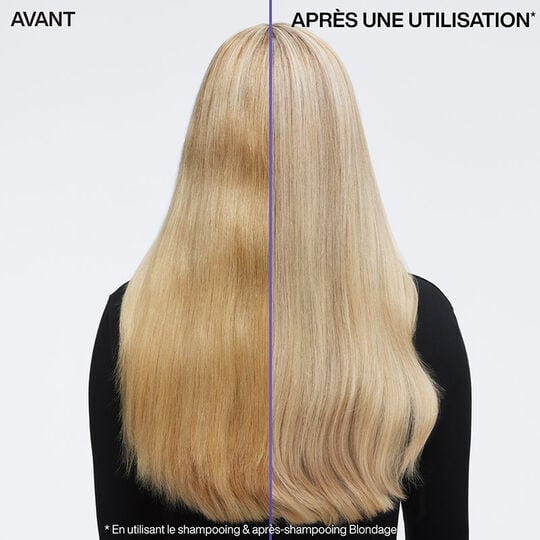 Shampooing illuminant pour cheveux blonds Blondage High Bright
