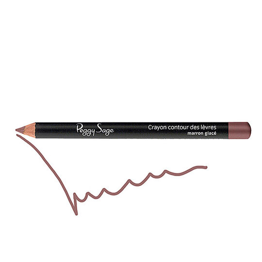 Crayon contour des l&egrave;vres marron glac&eacute;