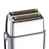 Rasoir professionnel rechargeable en m&eacute;tal FOILFX02 silver