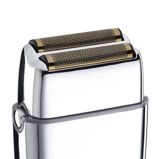 Rasoir professionnel rechargeable en m&eacute;tal FOILFX02 silver