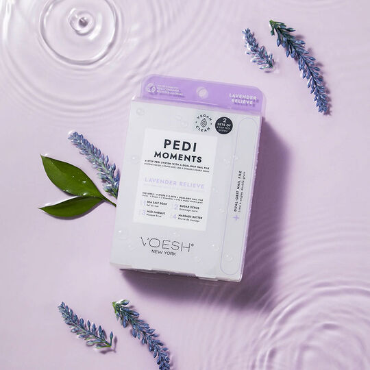 Kit p&eacute;dicure Pedi Moments lavande calmante