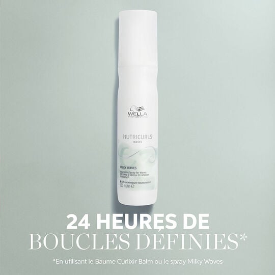 Spray nourrissant pour cheveux ondul&eacute;s Milky Waves Nutricurls