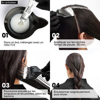 Coloration cr&egrave;me de beaut&eacute; Majirel 7.23 blond iris&eacute; dor&eacute;