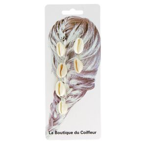 Anneaux métal pour tresses coquillage,  Anneaux métal pour tresses coquillage