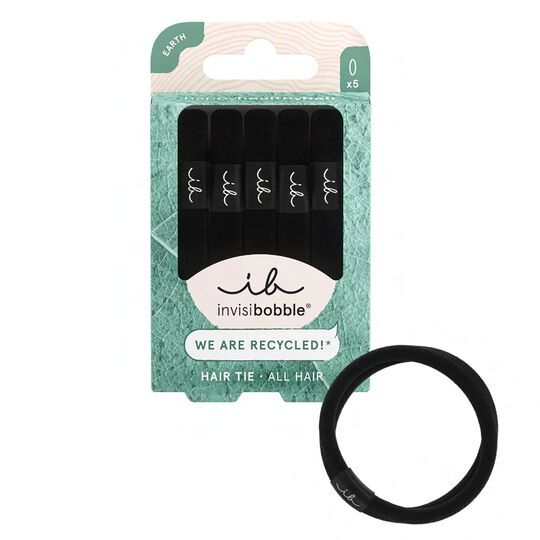 5 Élastiques Hair Tie noirs