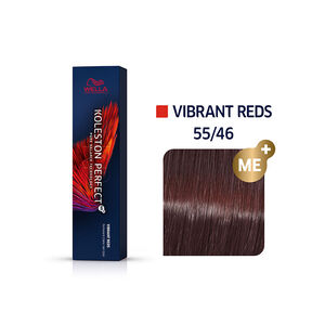 Coloration permanente Koleston Perfect Me+ 55/46 ch&acirc;tain intense cuivr&eacute; violet