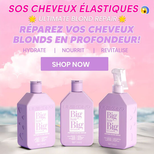 Spray scellant SOS anti-&eacute;lasticit&eacute; Peptides Blond Repair