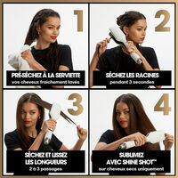 Lisseur séchant Duet Style blanc