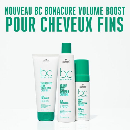 Mousse perfection pour cheveux fins BC Volume Boost