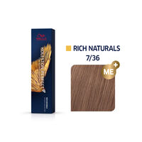 Coloration permanente Koleston Perfect Me+ 7/36 blond dor&eacute; violet