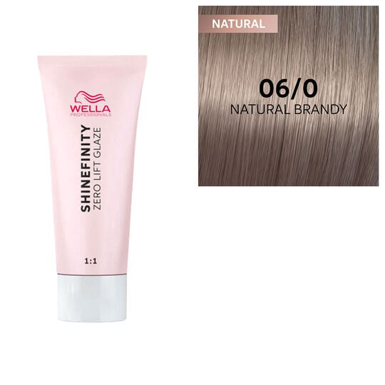 Coloration gloss Shinefinity 06/0 natural brandy