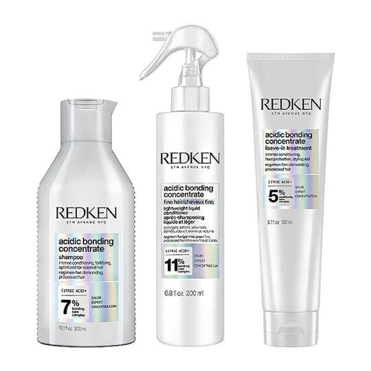 Routine de soin ABC Intensive Treatment cheveux fins