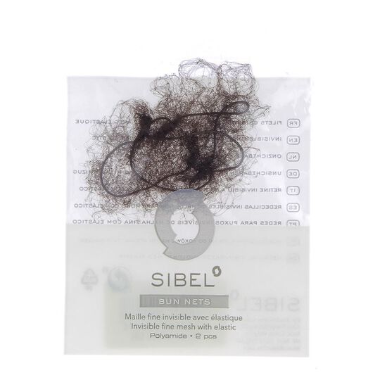 Filets &agrave; chignon invisibles x 2 marron