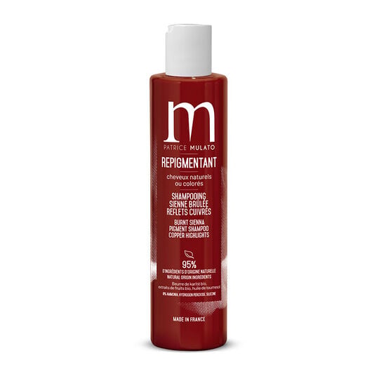 Shampooing repigmentant sienne br&ucirc;l&eacute;e