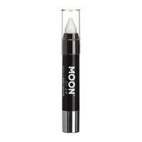Crayon n&eacute;on corps et visage Moon Glow blanc