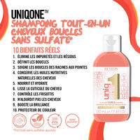 Shampooing tout-en-un cheveux boucl&eacute;s Uniq One Curls