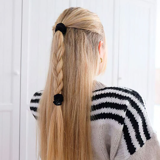 5 &Eacute;lastiques Hair Tie noirs