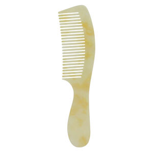 Peigne d&eacute;m&eacute;loir en ac&eacute;tate nacre dor&eacute;