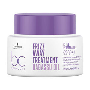 Masque lissant pour cheveux indisciplinés BC Frizz Away,  Masque lissant pour cheveux indisciplinés BC Frizz Away