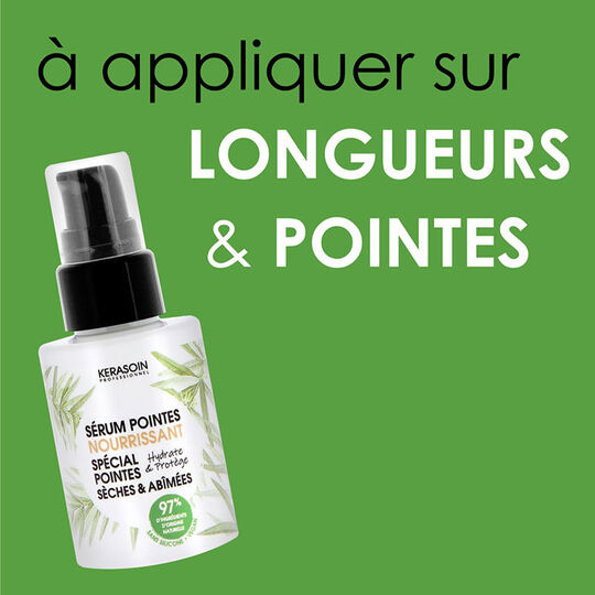 S&eacute;rum pointes nourrissant pointes s&egrave;ches & ab&icirc;m&eacute;es Gamme Nature