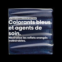 Shampooing neutralisant Vitamino Color Spectrum bleu, anti-orange