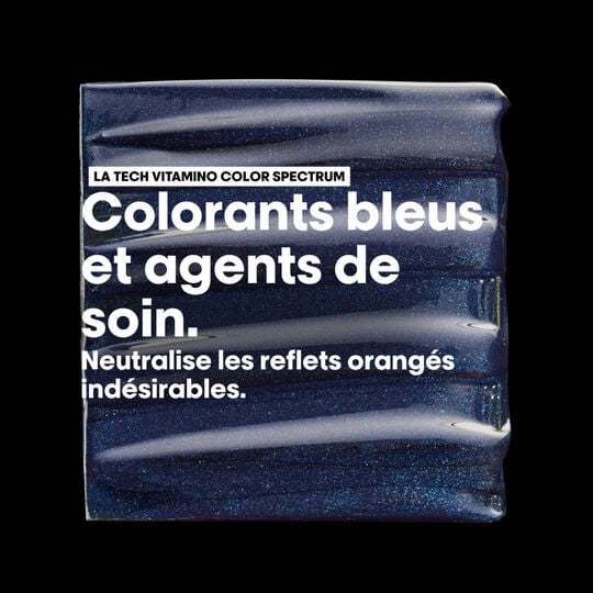Shampooing neutralisant Vitamino Color Spectrum bleu, anti-orange