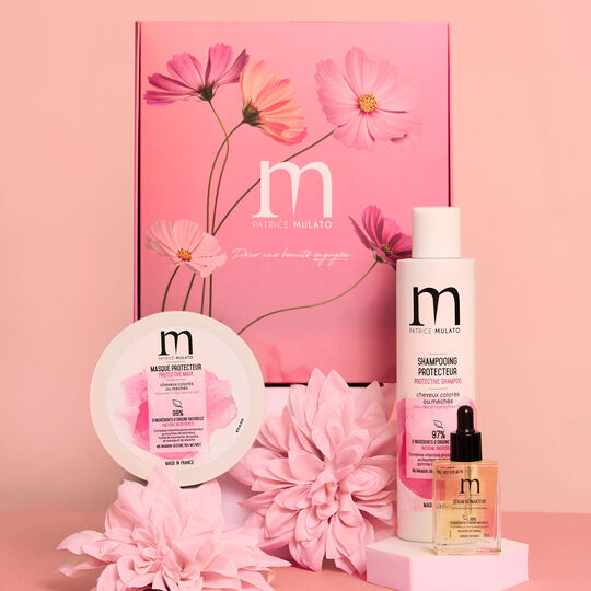 Coffret cheveux color&eacute;s